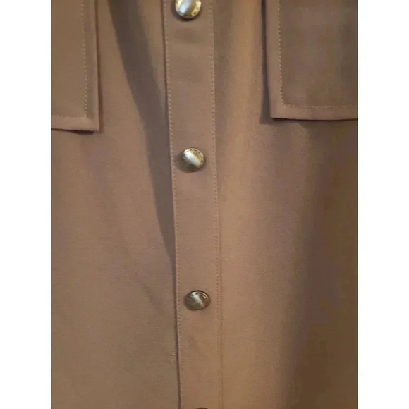 Double Zero Brown Hi low Tank Top - Picture 3 of 6